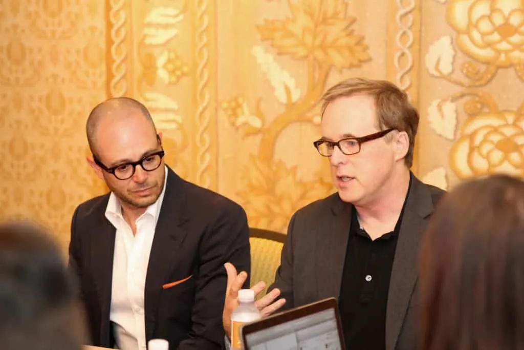Check out this exclusive interview with Brad Bird and Damon Lindelof- the men behind the making of Tomorrowland which releases on Friday, May 22. #TomorrowlandEvent
