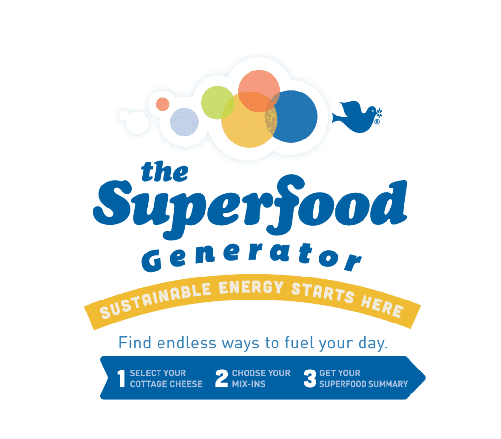 Check out the SuperFood Generator from Friendship Dairies.