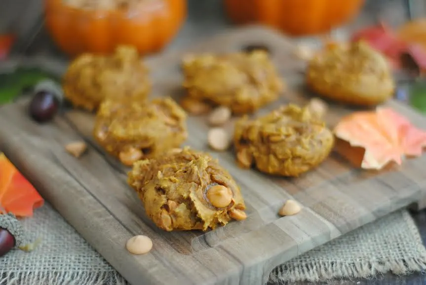 Pumpkin Spice Butterscotch Cookies