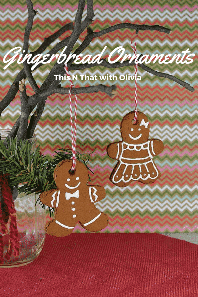 DIY Gingerbread Ornaments