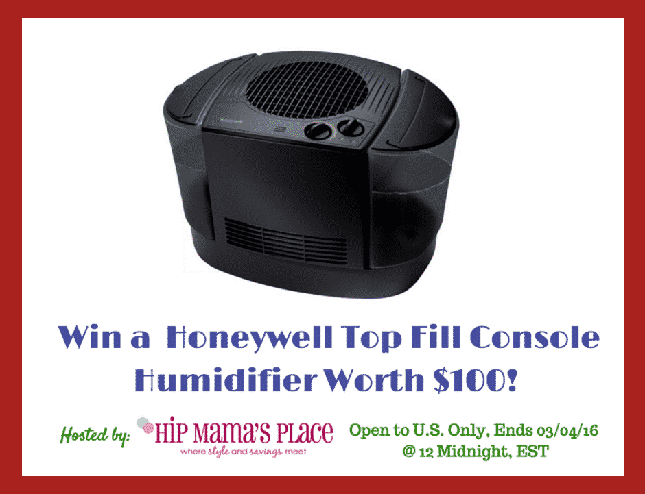 Win a Honeywell Humidifier