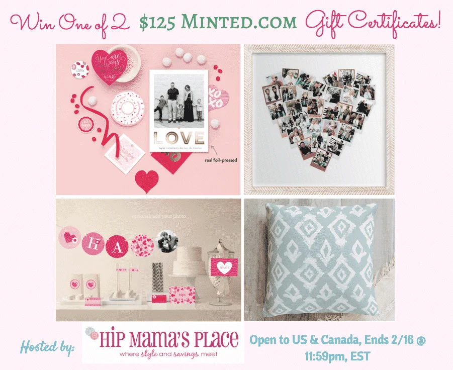 Win One of Two $125 Minted.com Gift Certificates!