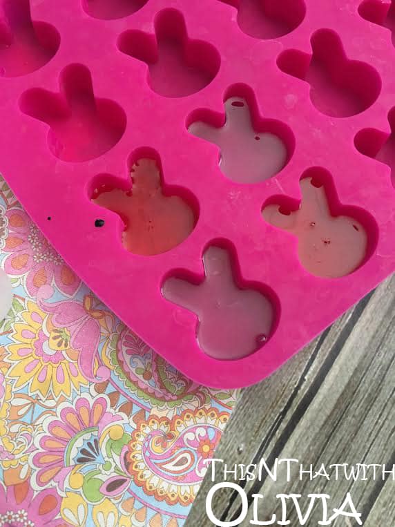 Mini Bunny Soaps for Easter
