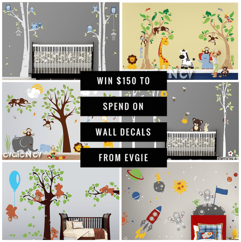 Win $150 to Evgie Wall Decals @Evgie #WallDecals