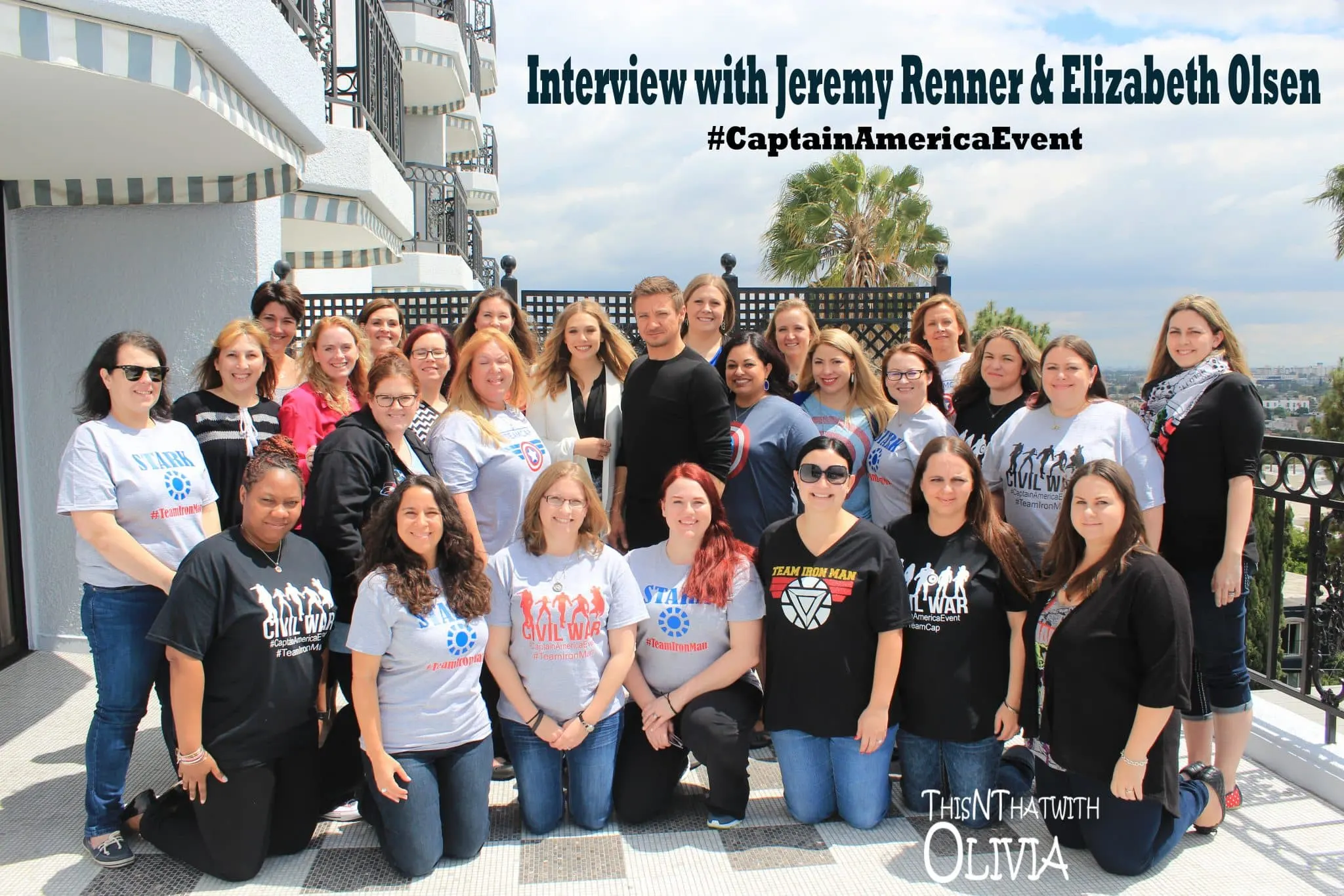 Interview with Jeremy Renner + Elizabeth Olsen