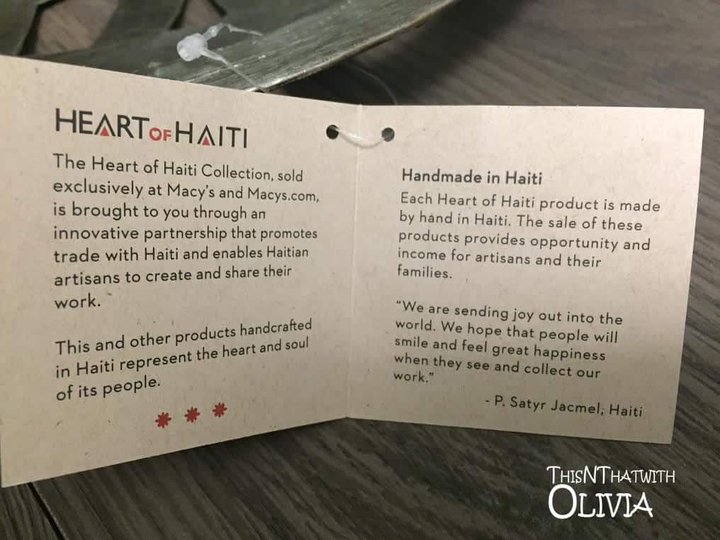 Heart of Haiti Collection at Macy's