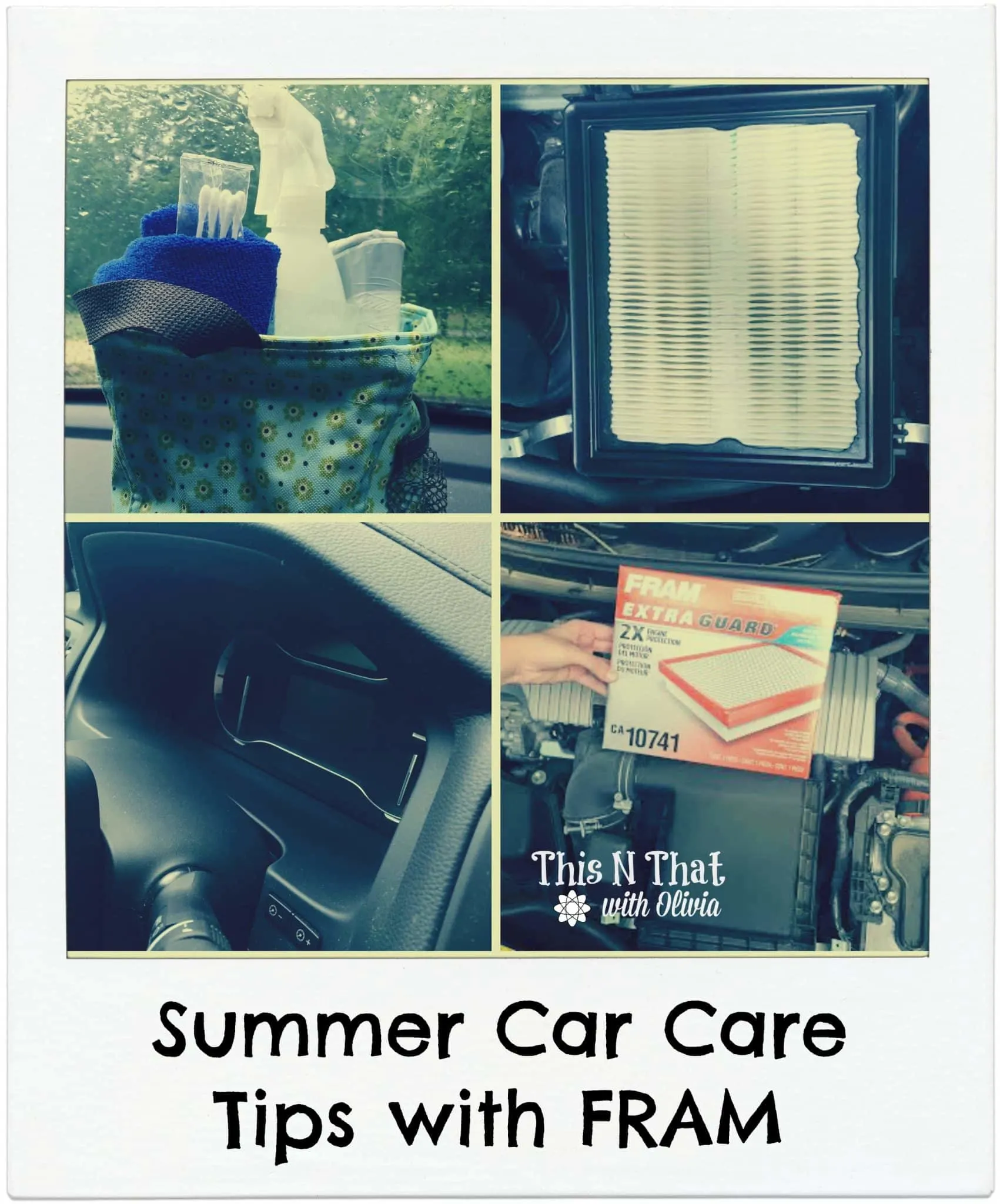 Summer Car Care Tips with FRAM #SummerCarCare #ad