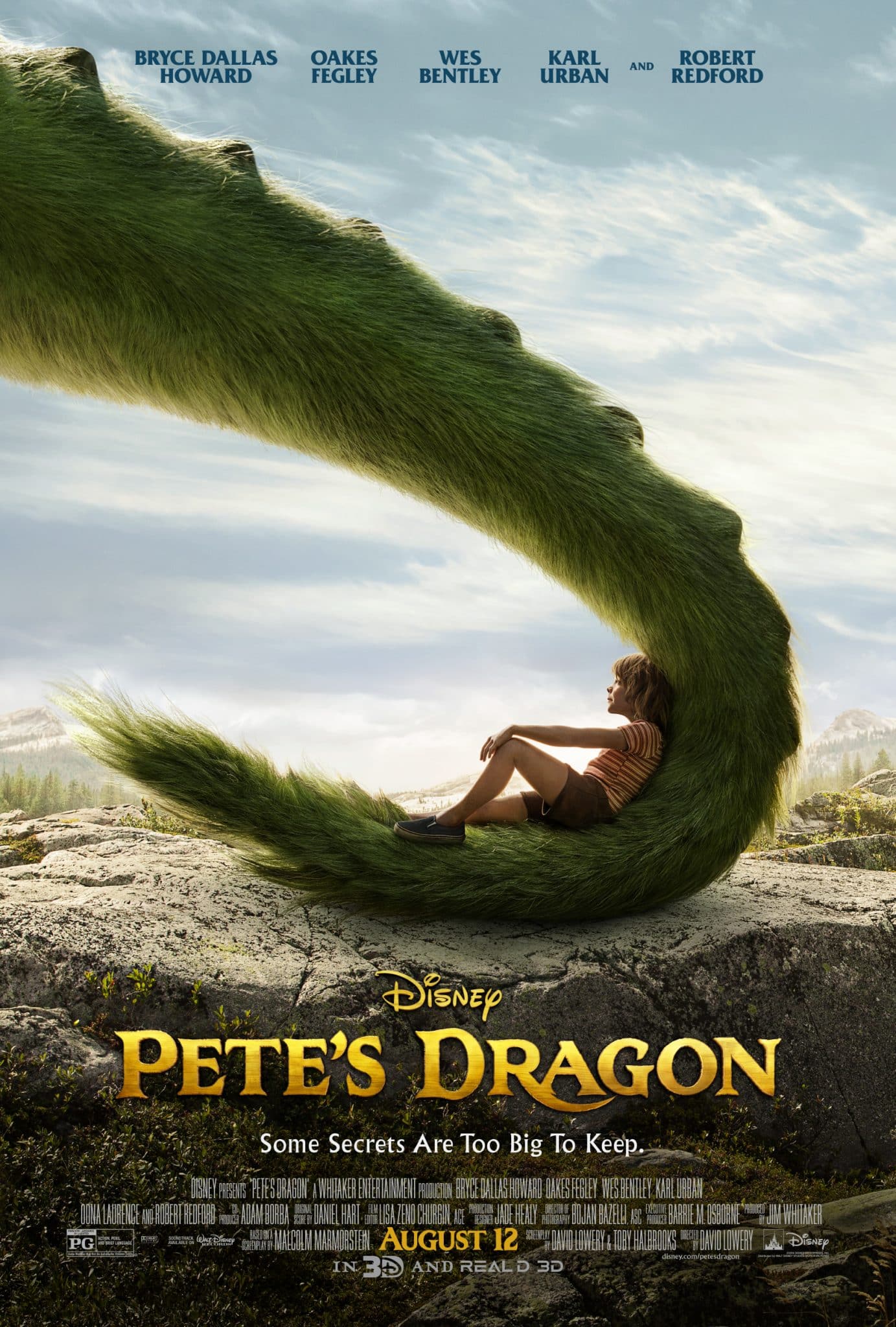 Disney's Pete's Dragon in Theaters August 12 | ThisNThatwithOlivia.com #PetesDragon