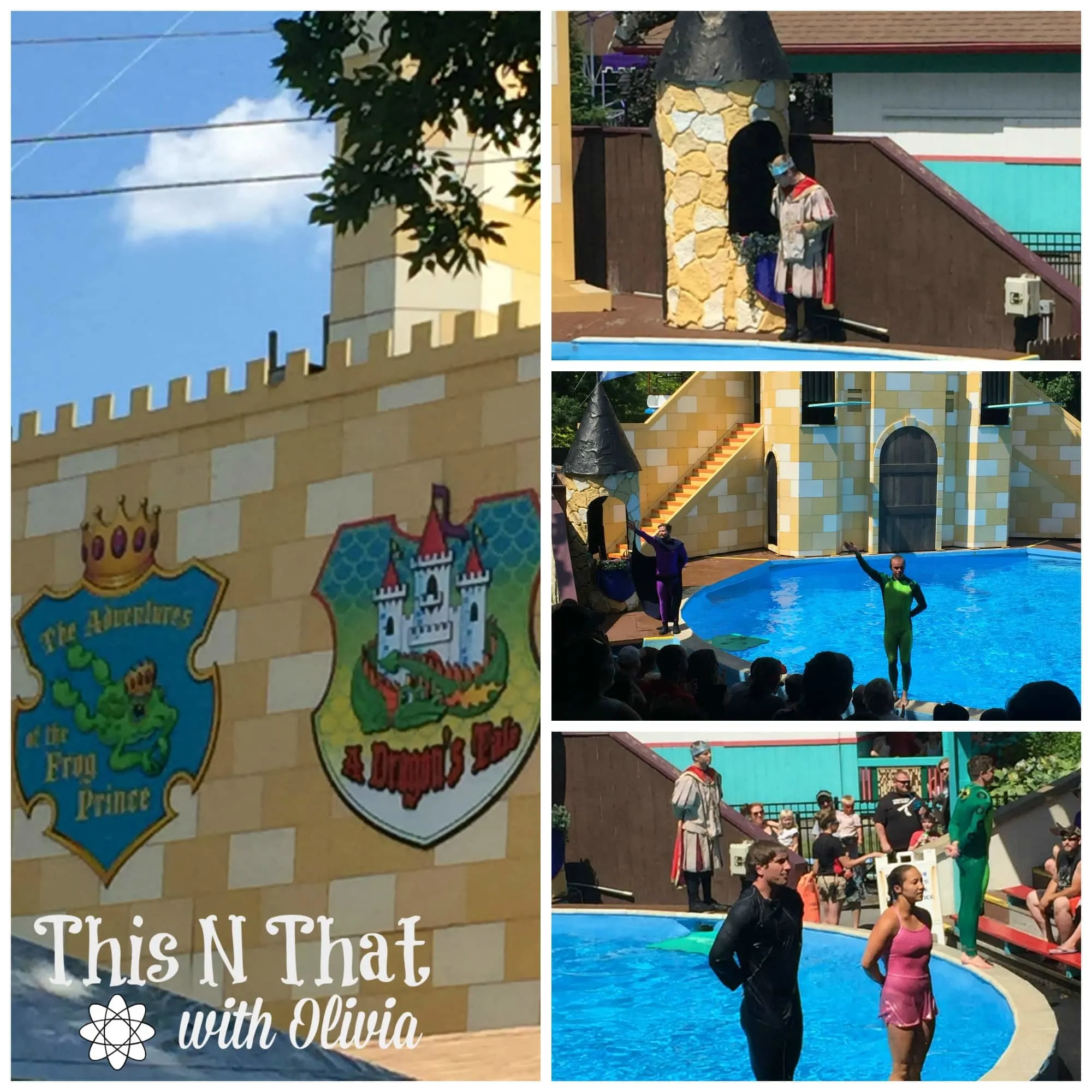 The Adventures of the Frog Prince at Dutch Wonderland | ThisNThatwithOlivia.com