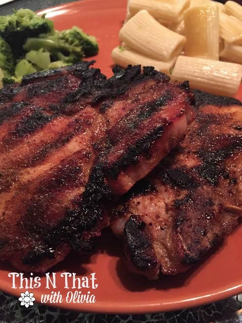 Homemade Grilled Pork Rub #GrillPorkLikeASteak #Ad | ThisNThatwithOlivia.com