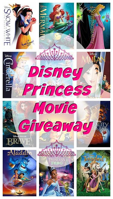 Disney Princess Movie Collection Giveaway | ThisNThatwithOlivia.com