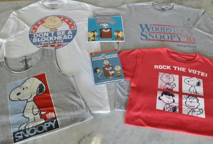 Nikki DeLoach Promotes Peanuts “Rock The Vote” Initiative – Win A ‘Rock The Vote’ Prize Pack #Giveaway