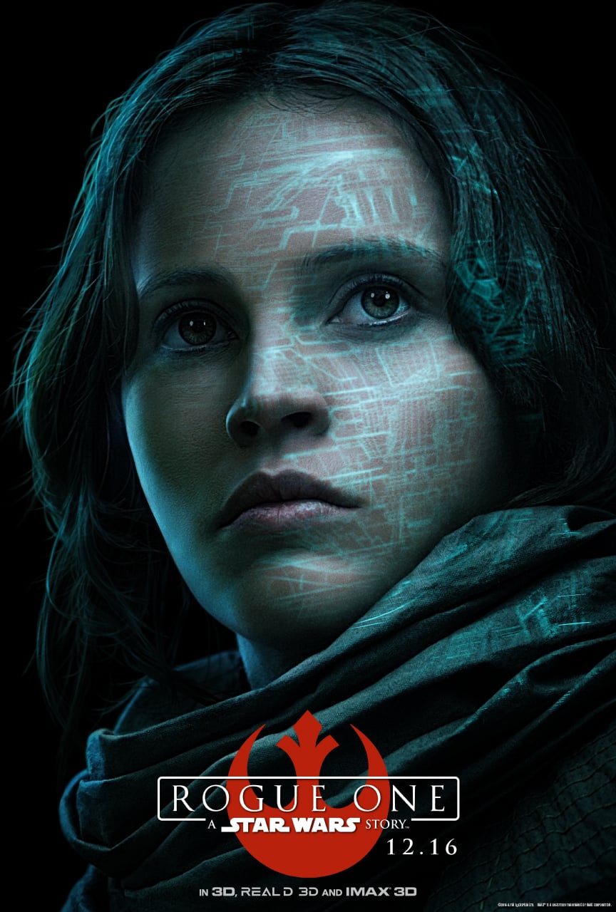 ROGUE ONE: A STAR WARS STORY - Character Posters Now Available!!! #RogueOne
