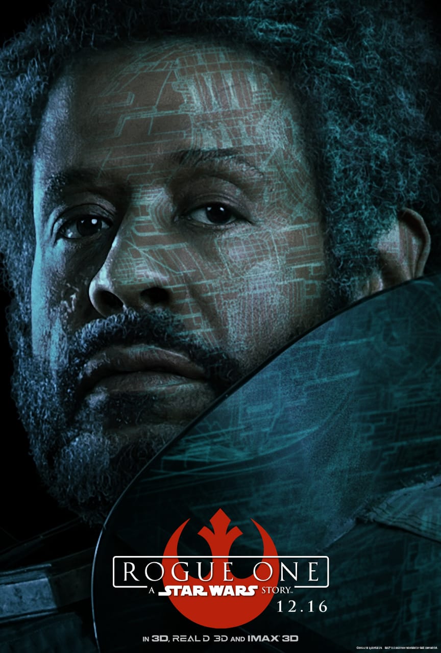 ROGUE ONE: A STAR WARS STORY - Character Posters Now Available!!! #RogueOne
