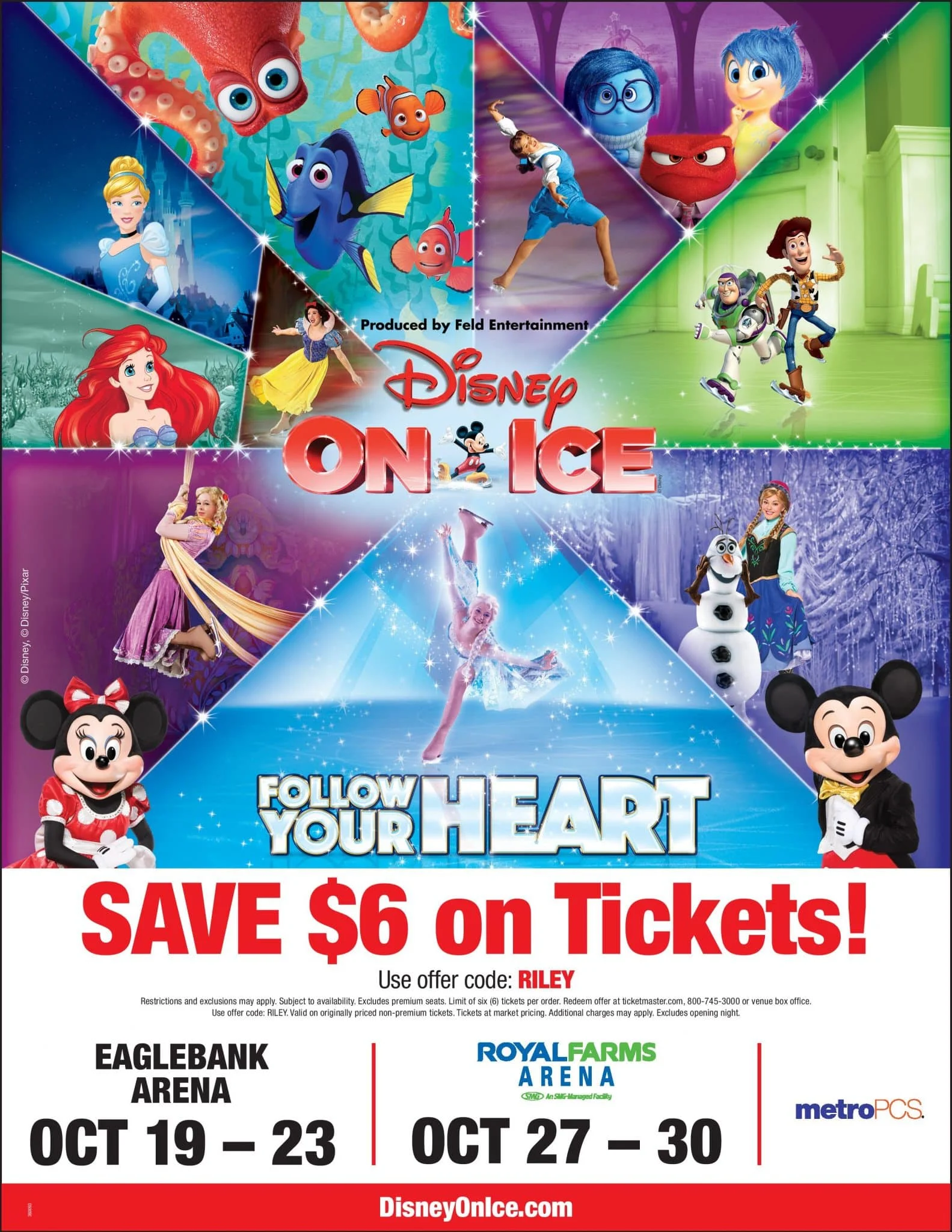 Disney On Ice Comes to Eagle Bank Arena + Discount Offer | ThisNThatwithOlivia.com