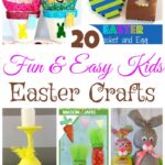20 Fun & Easy Kids Easter Crafts Roundup