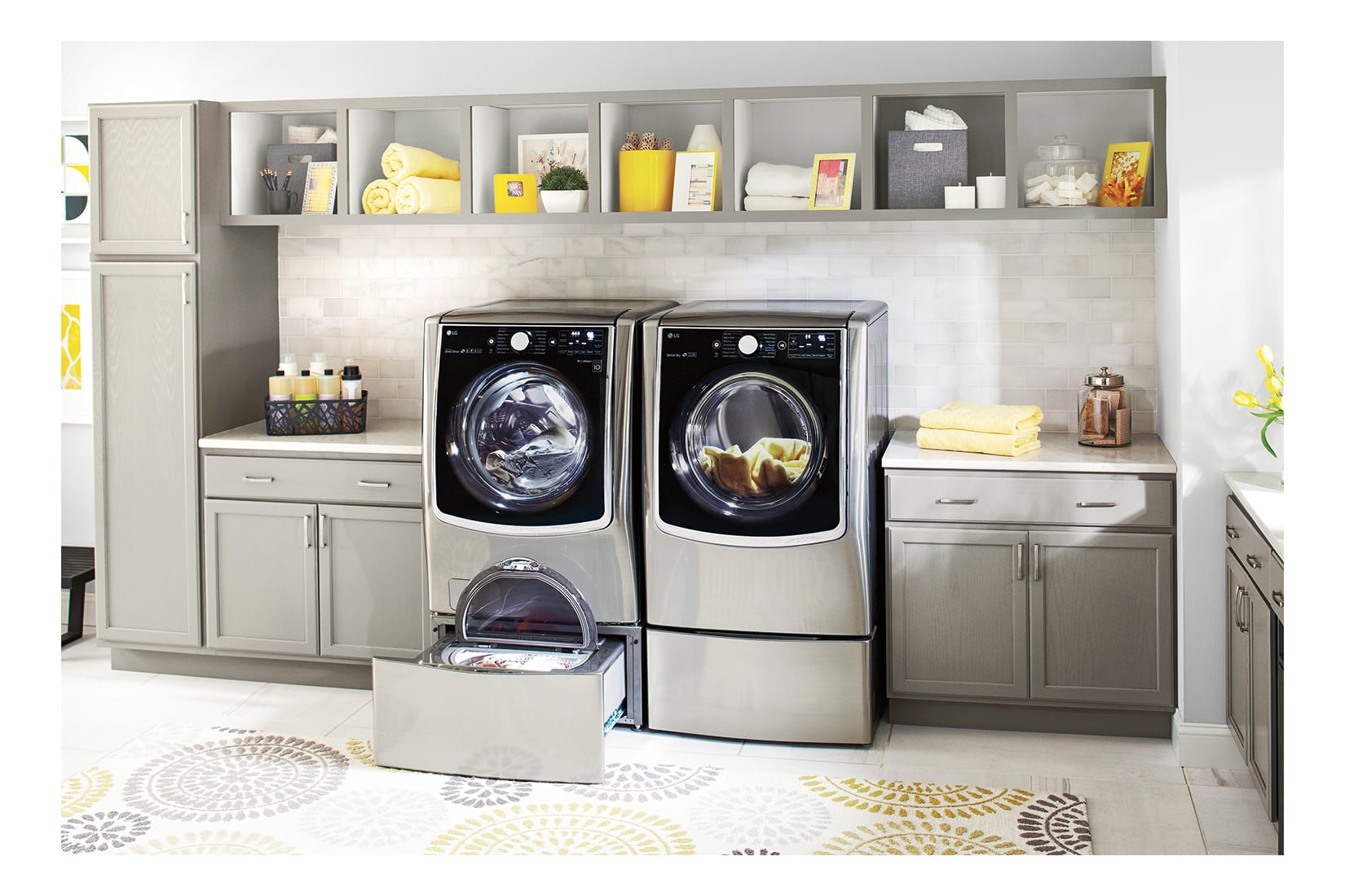 LG Front Load Laundry Machines at Best Buy! @BestBuy @LGUS #ad