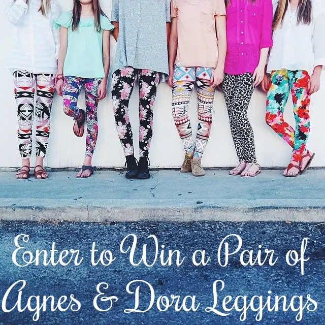 Enter to win Agnes & Dora Leggings! #GardeningGiveaways #THBHop