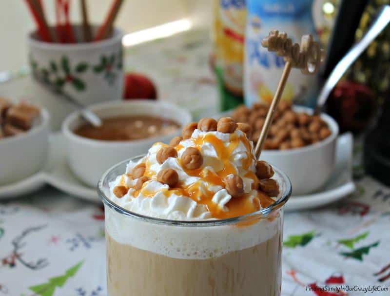 Sugar Cookie Caramel Latte #ChristmasSweets