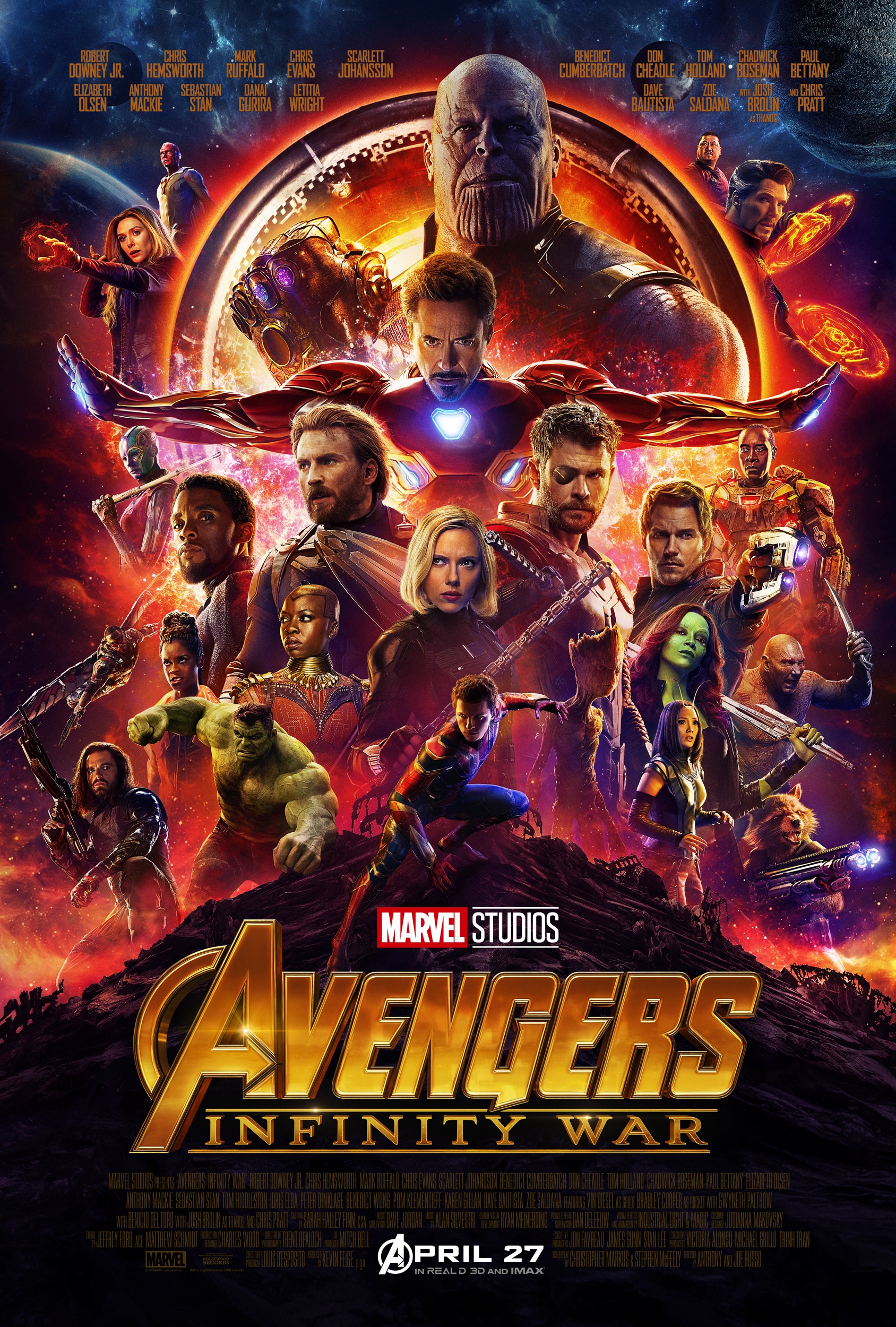 Marvel Studios' AVENGERS: INFINITY WAR Trailer and Posters! #InfinityWar