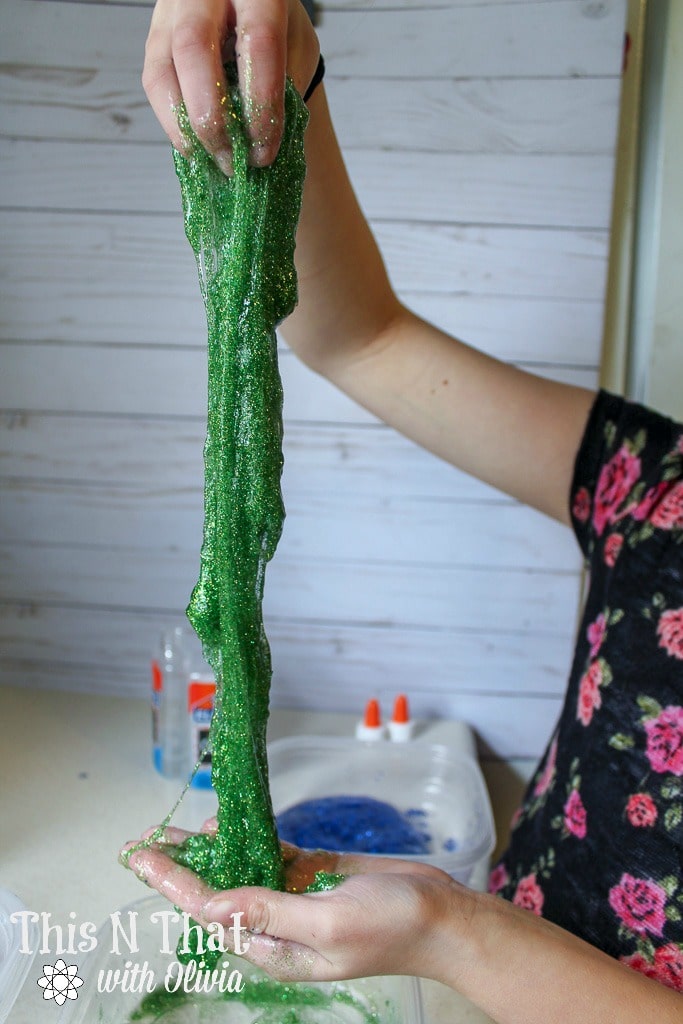 DIY Earth Day Inspired Slime #EarthDay