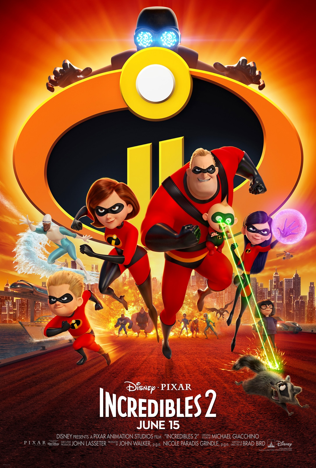 Disney•Pixar’s INCREDIBLES 2 - New Trailer & Poster! #Incredibles2