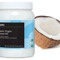 Amazon Brand - Solimo Organic Virgin Coconut Oil, Unrefined, 54 ounce