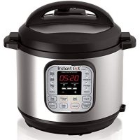 Instant Pot DUO60 6 Qt 7-in-1 Multi-Use Programmable Pressure Cooker, Slow Cooker, Rice Cooker, Steamer, Sauté, Yogurt Maker and Warmer