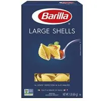Barilla Pasta, Large Shells, 16 Ounce