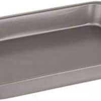 Ecolution Bakeins Cake Pan – PFOA, BPA, and PTFE Free Non-Stick Coating – Heavy Duty Carbon Steel – Dishwasher Safe – Gray – 13” x 9” x 1.875”