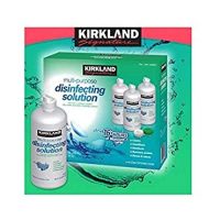 Kirkland Signature Multi-Purpose Sterile Solution for Any Soft Contact Lens, 3 Count ( 16 oz bottles )