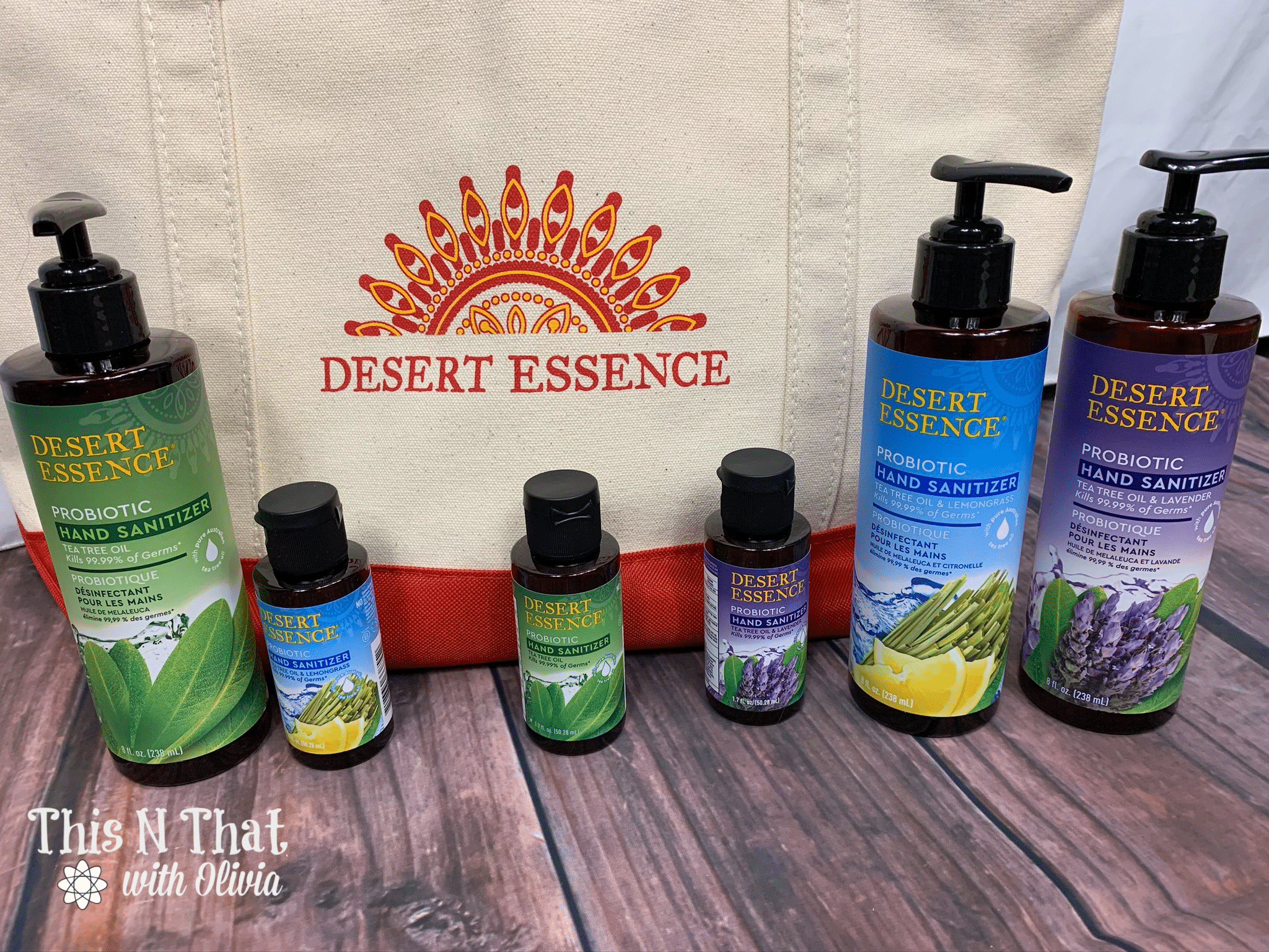 Keep Germs Away with Desert Essence Probiotic Hand Sanitizer