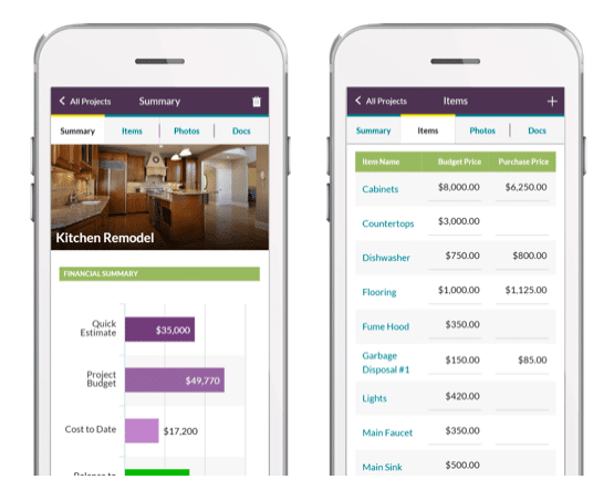 HomeZada is an app that uses data to manage your home for insurance, maintenance, remodeling, and financial purpose.