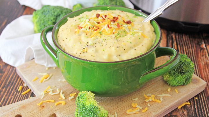 Broccoli and Cheese Soup - Instant Pot & Keto Friendly