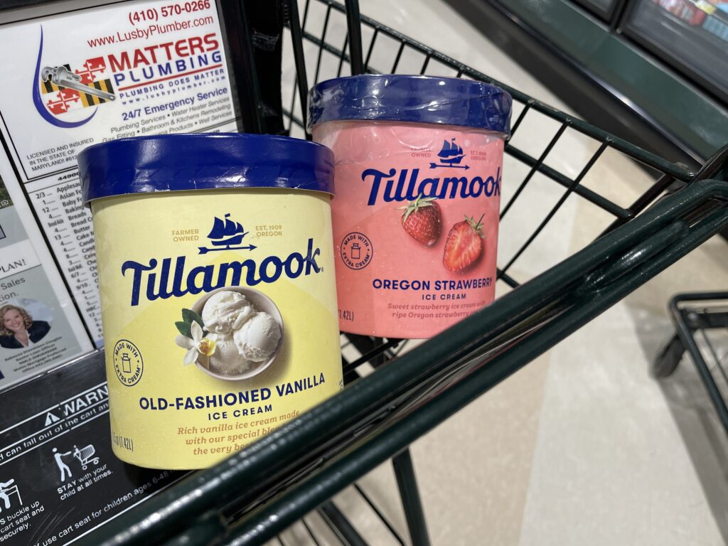 Eggo + Tillamook Ice Cream, Perfect Harris Teeter Frozen Food Options